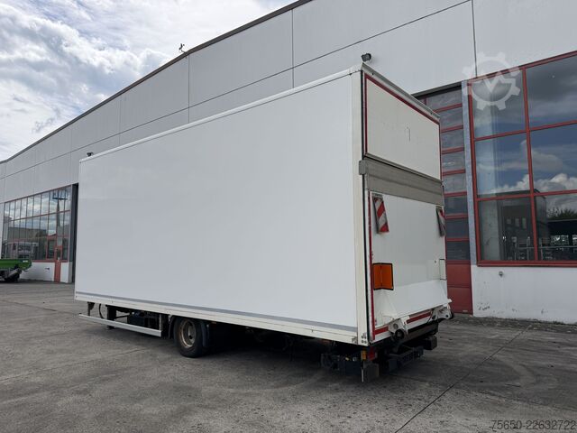 Каросерийно ремарке Ackermann Z-KA-F10.5/7,6  1 Achs Kofferanhänger mit Ladebordwand 10,5 t GG