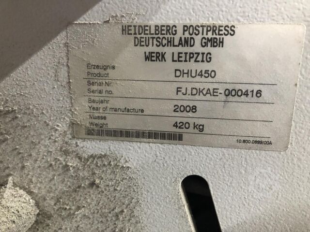 Brocheuse à cheval Heidelberg Stitchmaster ST 450