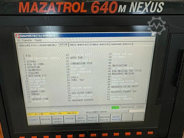 2005 Mazak VCN 510C Mazak VCN 510C