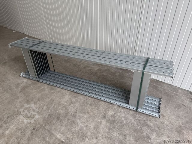 Modular shelf META CLIP / Rahmenprofil: N 2.000 x800 mm