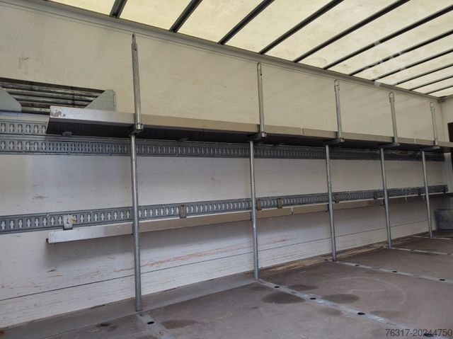 Dobozos furgon MAN TGL 8.180 Koffer 7,20 m, E6, LBW Palfinger 1 to.