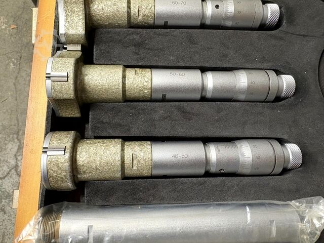 Lote de micrômetros internos de três pontos nan nan