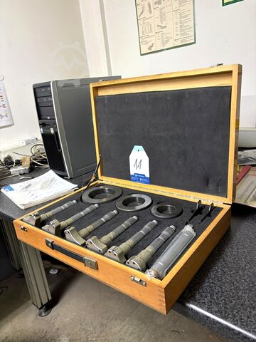 Lote de micrômetros internos de três pontos nan nan