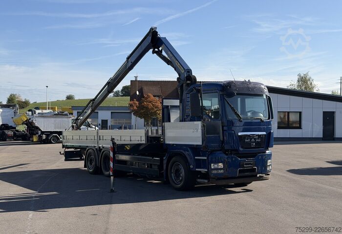 เครนติดตั้งบนรถบรรทุก MAN TGS 26.440 6x2 PK 18002 / Swiss-Vehicle