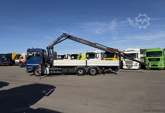 เครนติดตั้งบนรถบรรทุก MAN TGS 26.440 6x2 PK 18002 / Swiss-Vehicle