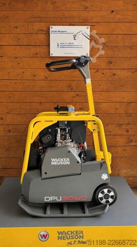 Kompaktor Wacker Neuson DPU 3060 Hets Rüttelplatte NEU