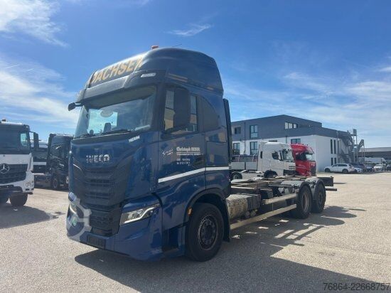Xe tải hoán đổi thùng IVECO S-WAY 460, AS260SY/FP BDF,   WECHSELFAHRGESTELL, INTADER, E6