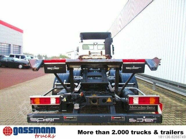 Camión con caja móvil Spier Spier Hubwechselrahmen