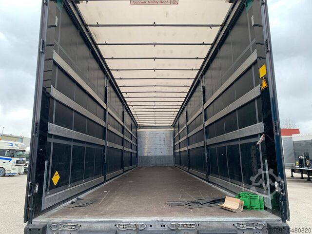 Plakanā platforma / brezenta plēve Schmitz Cargobull SCB*S3T / * 2.Stück * 2.Pieces *