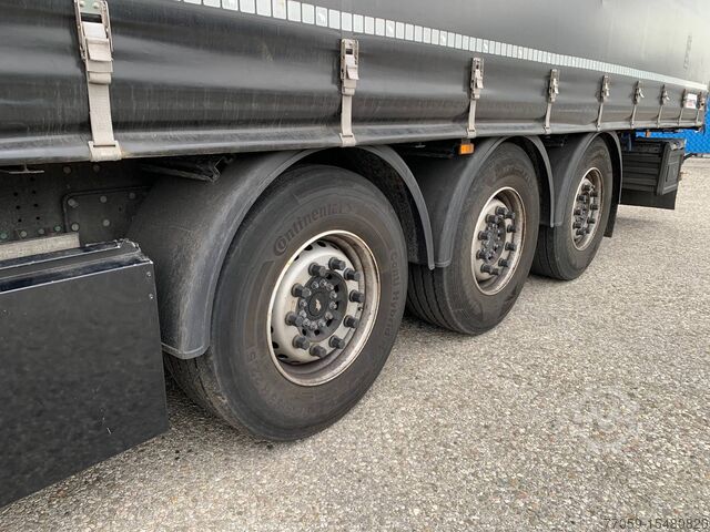 Plakanā platforma / brezenta plēve Schmitz Cargobull SCB*S3T / * 2.Stück * 2.Pieces *