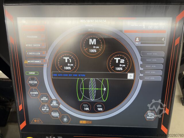 Mesin bubut CNC Mazak SMOOTH QUICK TURN 100MS