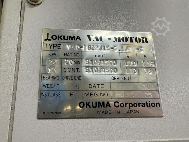 CNC lathe OKUMA LVT 300-M