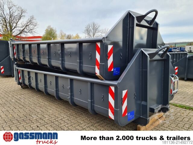 रोल-ऑफ कंटेनर  Abrollcontainer mit Klappe ca. 12m³, überfahrbar