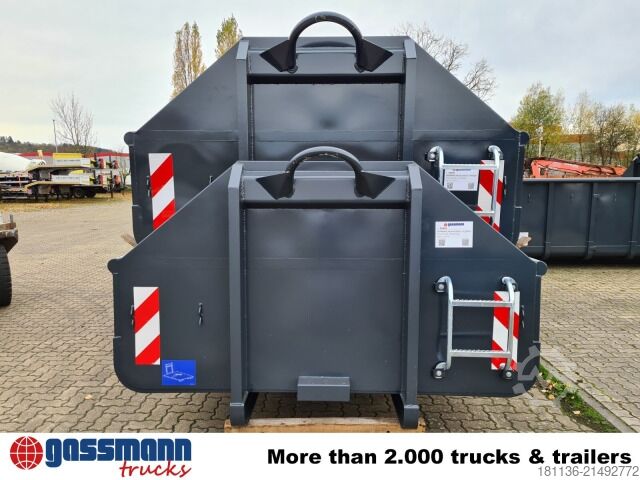 रोल-ऑफ कंटेनर  Abrollcontainer mit Klappe ca. 12m³, überfahrbar