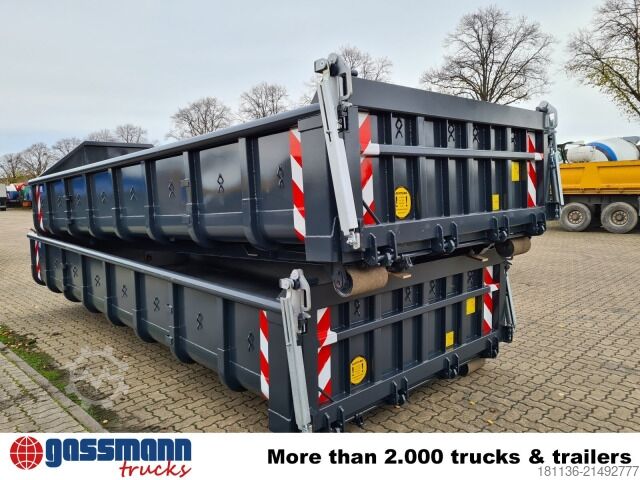 रोल-ऑफ कंटेनर  Abrollcontainer mit Klappe ca. 12m³, überfahrbar