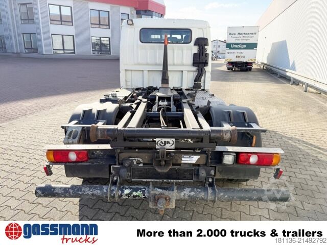 टेलीहॉइस्ट कंटेनर लोडर वैन Mitsubishi Canter Fuso 7C18D 4x2 Doka, EEV, City-Abroller,