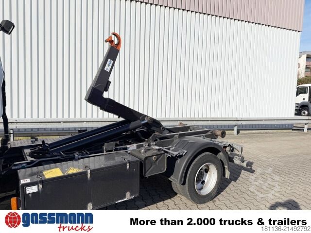 टेलीहॉइस्ट कंटेनर लोडर वैन Mitsubishi Canter Fuso 7C18D 4x2 Doka, EEV, City-Abroller,