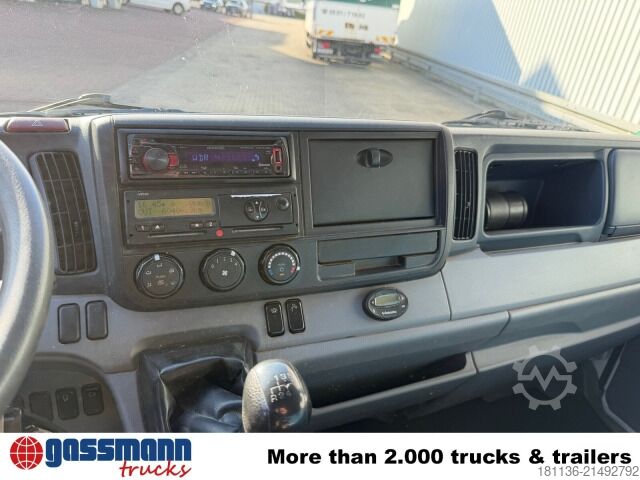 टेलीहॉइस्ट कंटेनर लोडर वैन Mitsubishi Canter Fuso 7C18D 4x2 Doka, EEV, City-Abroller,