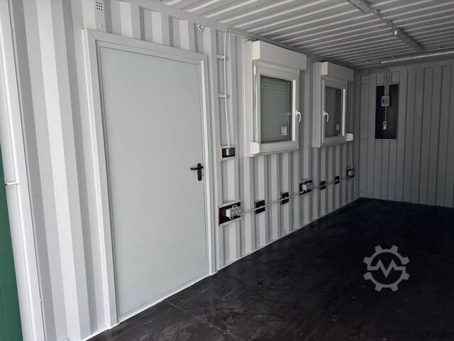 Wadah laut Other 20 Fuß Werkstattcontainer mit Fenster