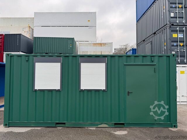 Wadah laut Other 20 Fuß Werkstattcontainer mit Fenster
