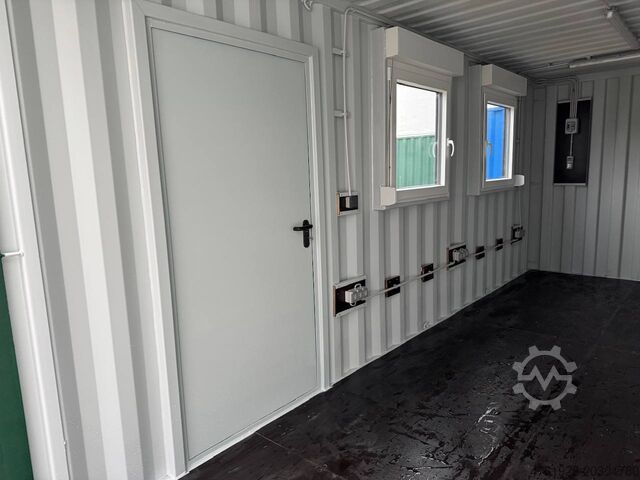 Wadah laut Other 20 Fuß Werkstattcontainer mit Fenster