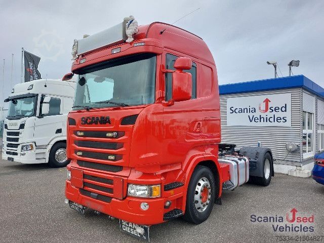 危険物運搬トラック Scania R 450 ADR FL,EX/III deutsches Fahrzeug TOP Zustand