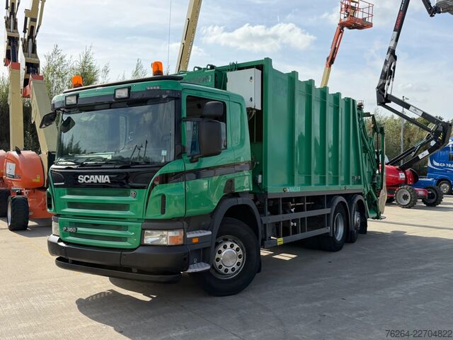 Refuse collection vehicle Scania P360 6x2 GARBAGE HALLER EURO5