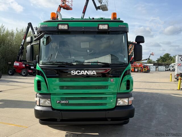 Refuse collection vehicle Scania P360 6x2 GARBAGE HALLER EURO5