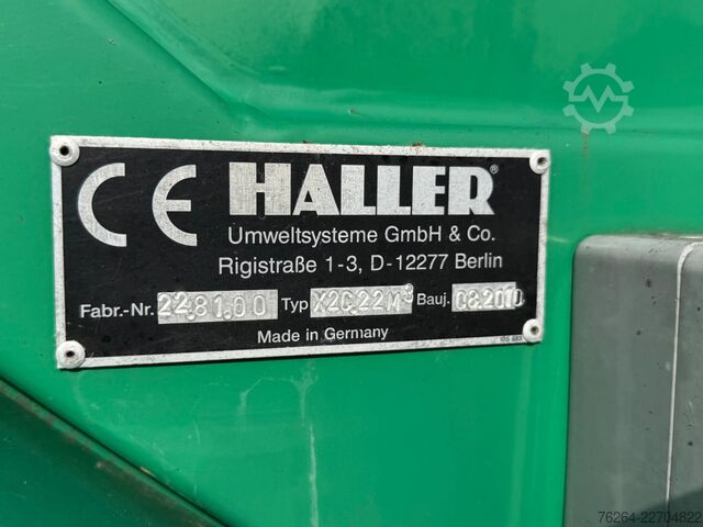 Refuse collection vehicle Scania P360 6x2 GARBAGE HALLER EURO5