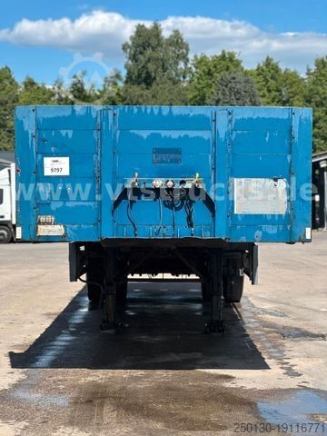 Working platform semitrailer PACTON 1520D-S 1.Achs Plateau-Auflieger