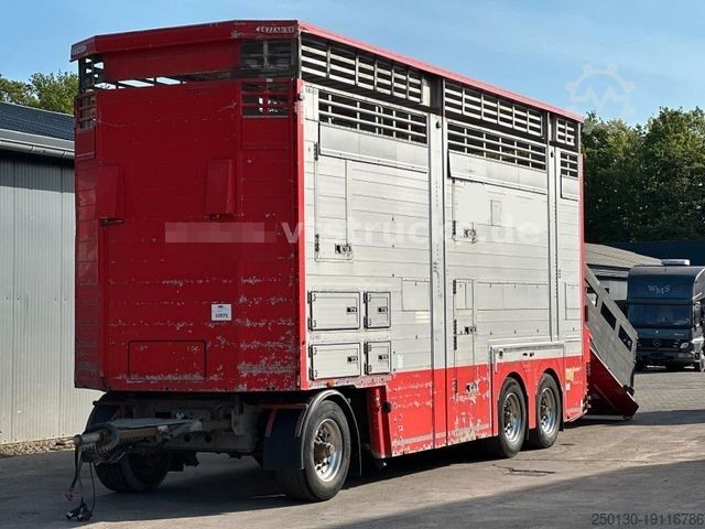 马匹运输挂车 PEZZIOLI 2.Stock Lüfter Tränke Cattle Cruiser