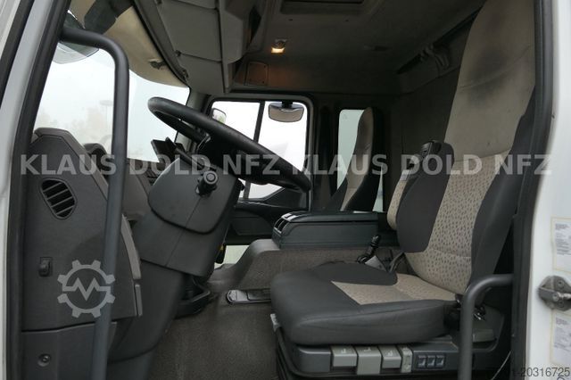 Camion plateau avec bâche RENAULT Premium 430 Getränkewagen Lift-/Lenkachse EU5