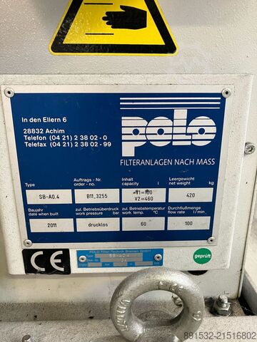 Fleraxlig maskin Schütte 305 Schütte 305 Schleifmaschine