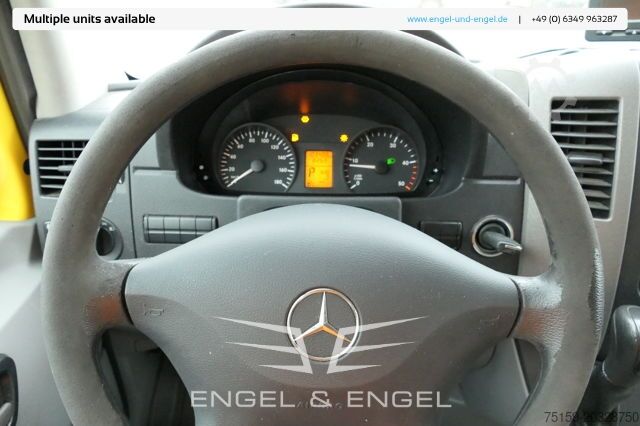 Laatikkoauto mercedes-benz SPRINTER 310 CDI MAXI EURO-5 KOFFER REGALE KAMERA DURCHGANG