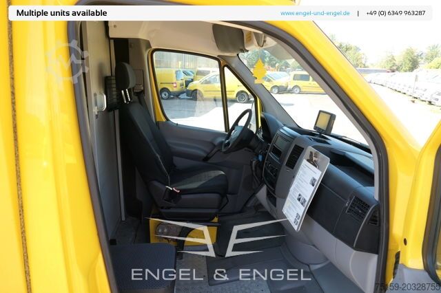 Laatikkoauto mercedes-benz SPRINTER 310 CDI MAXI EURO-5 KOFFER REGALE KAMERA DURCHGANG
