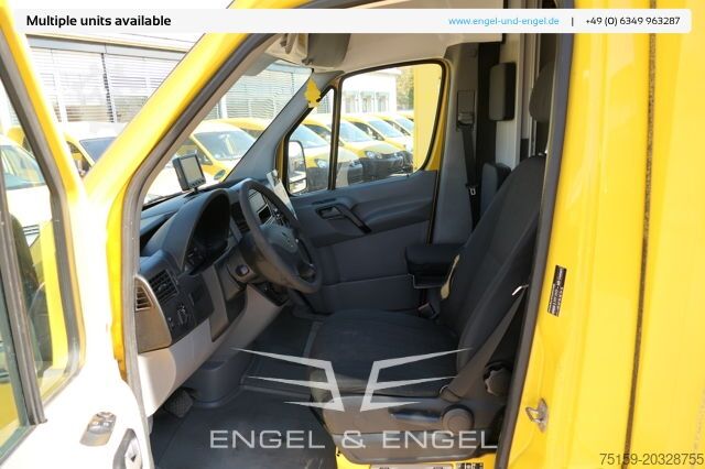 Laatikkoauto mercedes-benz SPRINTER 310 CDI MAXI EURO-5 KOFFER REGALE KAMERA DURCHGANG