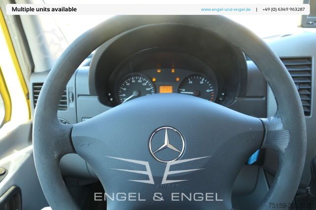 Laatikkoauto mercedes-benz SPRINTER 310 CDI MAXI EURO-5 KOFFER REGALE KAMERA DURCHGANG