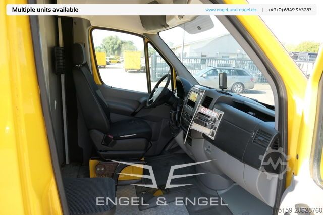 Laatikkoauto mercedes-benz SPRINTER 310 CDI MAXI EURO-5 KOFFER REGALE KAMERA DURCHGANG