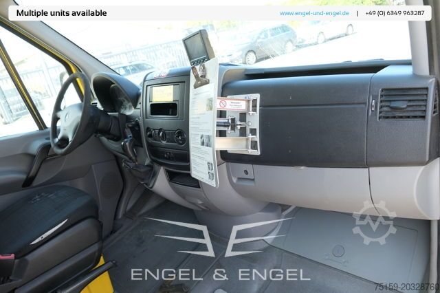 Laatikkoauto mercedes-benz SPRINTER 310 CDI MAXI EURO-5 KOFFER REGALE KAMERA DURCHGANG