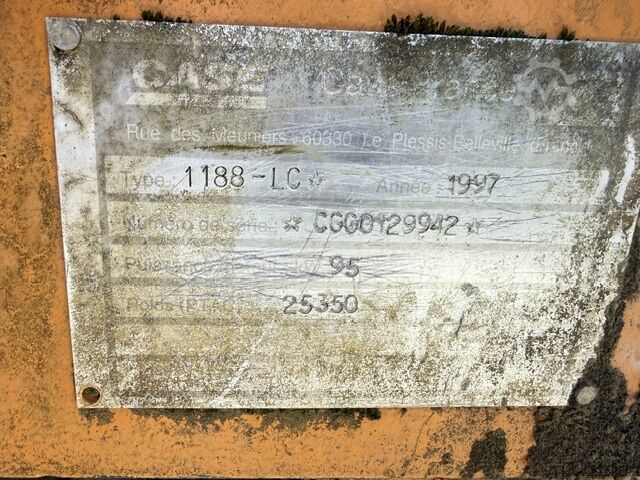 Vikšrinis ekskavatorius Case 1188 LC