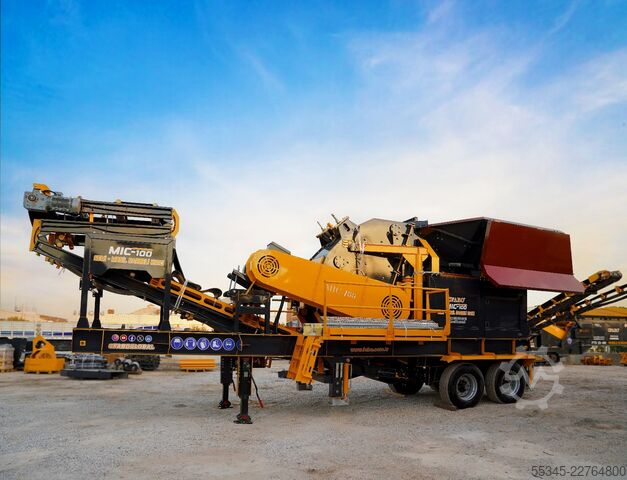 Jedinica za razbijanje FABO Mobile Impact Crusher Mobile Impact Crusher MIC-100