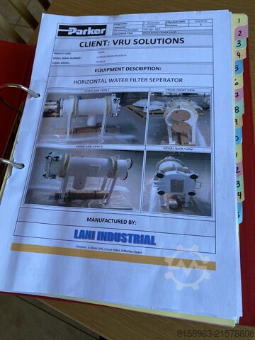 Penapis & Pemisah Air Parker Velcon HV-1633
