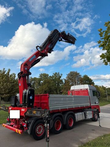 Gru montata su autocarro MAN TGS 35.480 8x4 KRAN+JIB 32m Kipper 5/6 Steuerkre