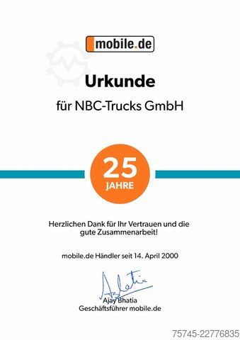 Transporter mit Koffer IVECO ML 75E17 * TECTOR * KOFFER*LUFTFEDERUNG *1.HAND