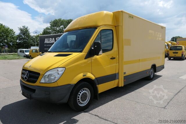 Laatikkoauto mercedes-benz SPRINTER 310 CDI MAXI EURO-5 KOFFER REGALE KAMERA DURCHGANG