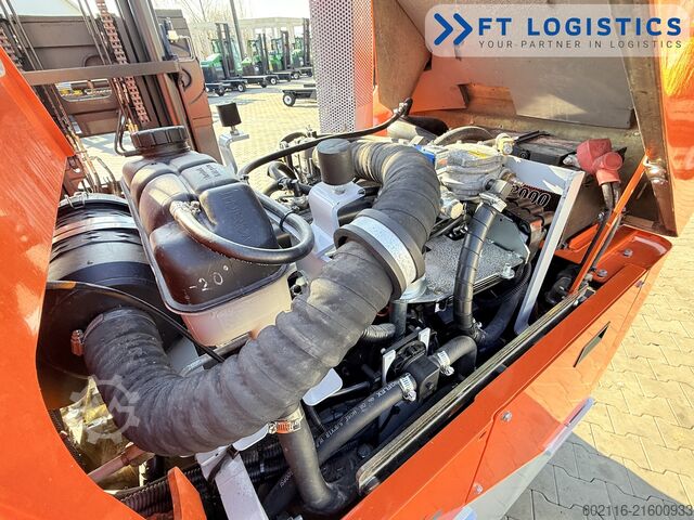 Vierwegestapler Hubtex DQ45G DUPLEX 5000 FORK-POSITIONER CABIN