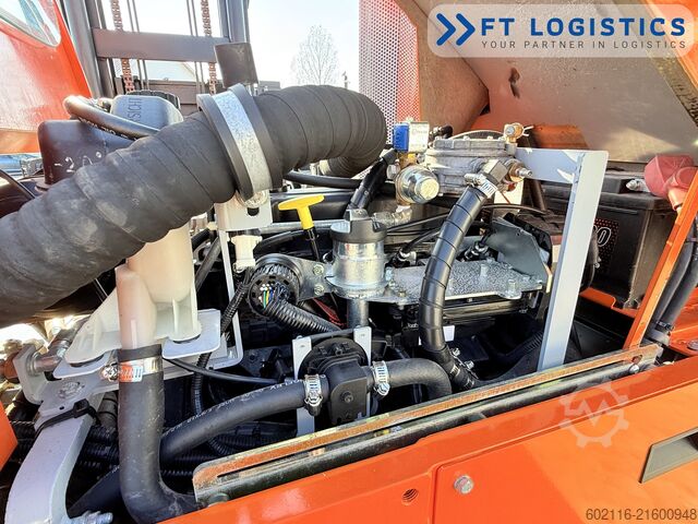 четырёхсторонний автопогрузчик Hubtex DQ45G DUPLEX 5000 FORK-POSITIONER CABIN