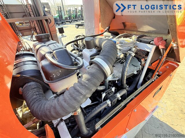 четырёхсторонний автопогрузчик Hubtex DQ45G DUPLEX 5000 FORK-POSITIONER CABIN