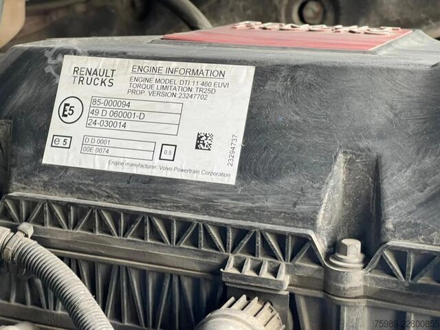Standard tractor Renault T460 vin:  VF611A161LD033623,  592852 km