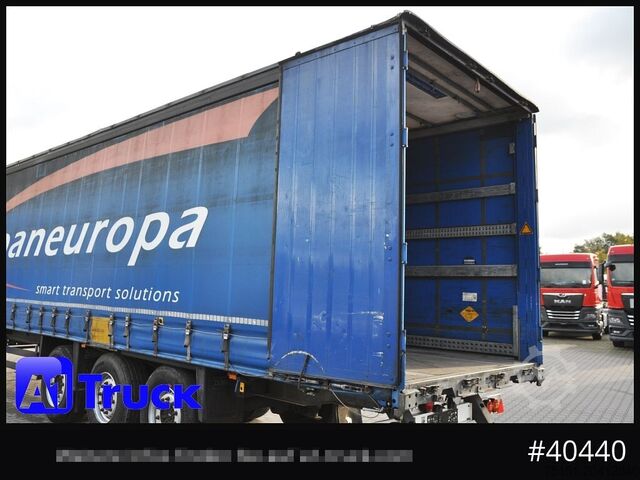 Semirremolque abierto con toldo SCHMITZ Tautliner, Code XL, Coil, Bahn, verzinkt